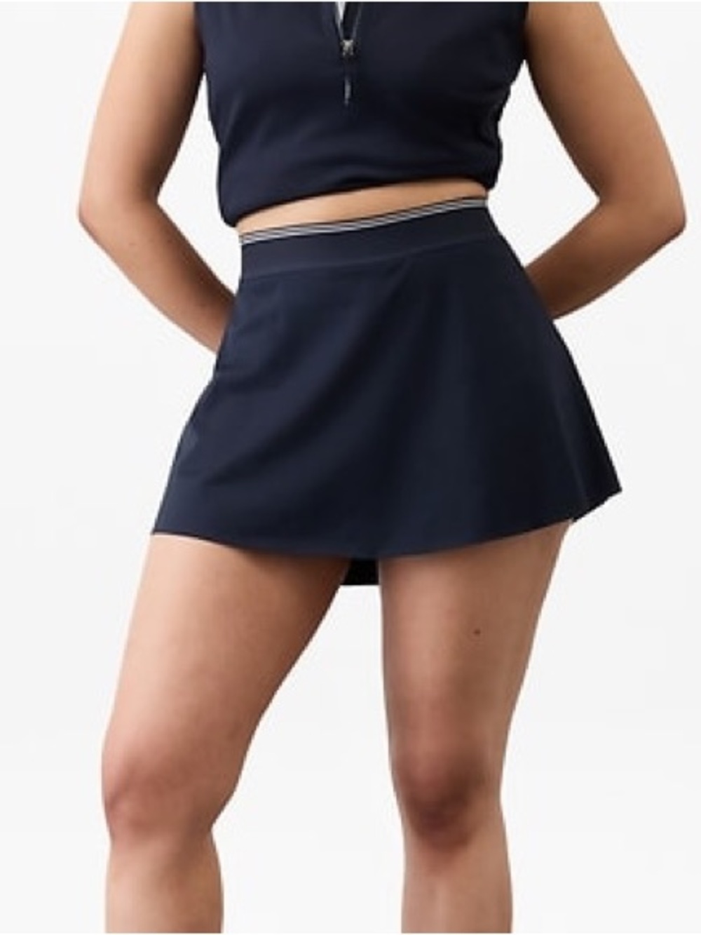 Athleta Navy Athletic Skort